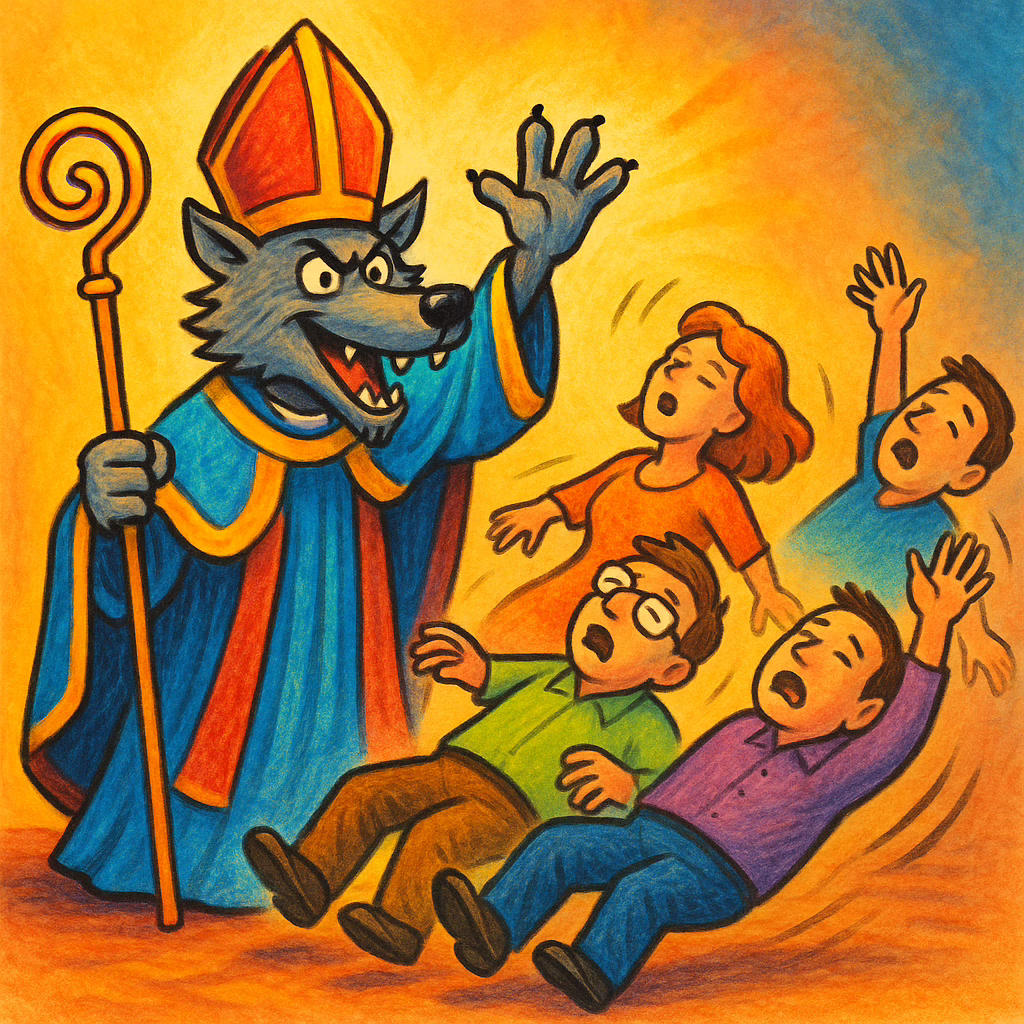 Where in the Bible does it say people were slain in the Spirit?